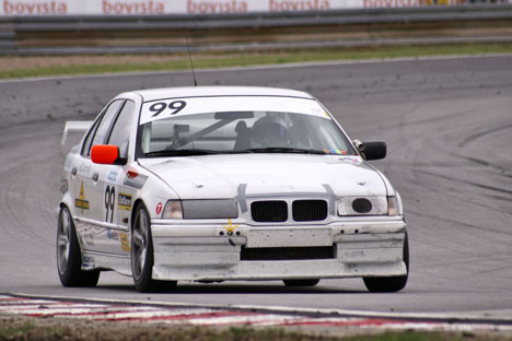 3. pladsen gik til TNT Racing og deres BMW 320i.
